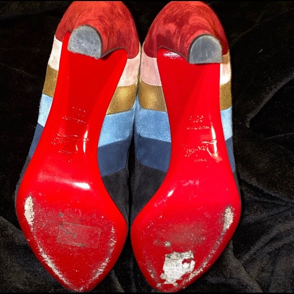 SOLD Authentic Christian Louboutin booties - Picture 4 of 8